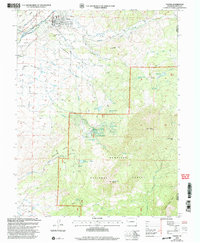 Paonia 2001 topographic map thumbnail