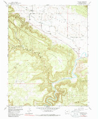Paradox 1960 topographic map preview