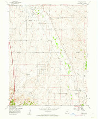 Parker 1957 topographic map thumbnail