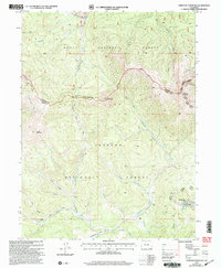 Parkview Mountain 2000 topographic map thumbnail