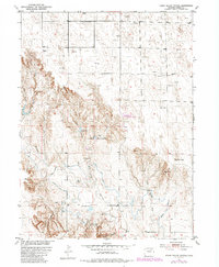 Peace Valley School 1951 topographic map thumbnail