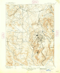 Pikes Peak 1901 topographic map thumbnail