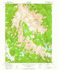 Pikes Peak 1951 topographic map thumbnail