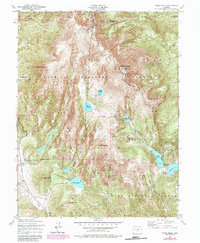 Pikes Peak 1951 topographic map thumbnail