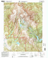 Pikes Peak 1994 topographic map thumbnail