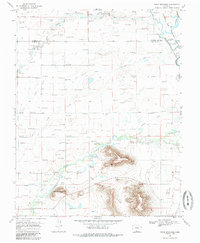 Pikes Stockade 1968 topographic map thumbnail