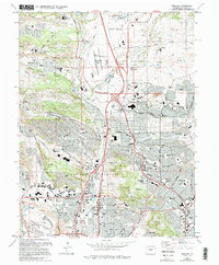 Pikeview 1986 topographic map thumbnail