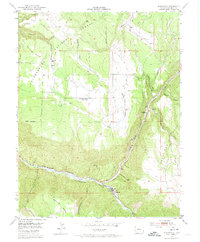 Placerville 1953 topographic map thumbnail