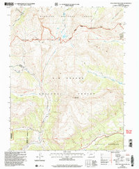 Pole Creek Mountain 2001 topographic map thumbnail