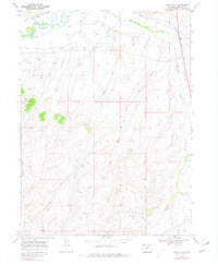 Pole Gulch 1969 topographic map thumbnail