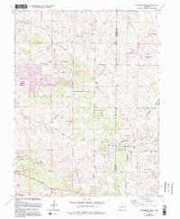 Ponderosa Park 1966 topographic map thumbnail