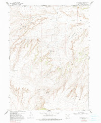 Powder Wash 1969 topographic map thumbnail