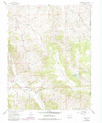 Powderhorn 1962 topographic map thumbnail