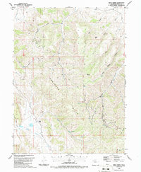Price Creek 1986 topographic map preview