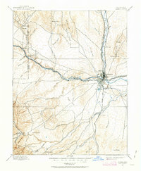 Pueblo 1894 topographic map thumbnail
