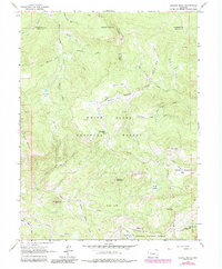 Quaker Mesa 1963 topographic map thumbnail