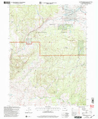 Quaker Mountain 2000 topographic map thumbnail