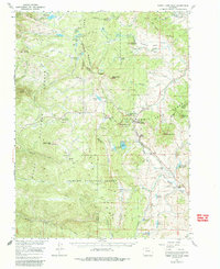 Rabbit Ears Peak 1956 topographic map thumbnail