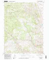 Ralston Buttes 1965 topographic map thumbnail