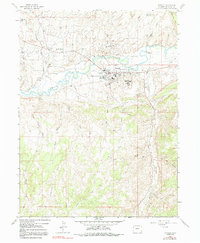 Rangely 1962 topographic map thumbnail