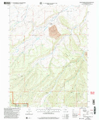 Rattlesnake Butte 2000 topographic map thumbnail