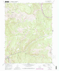 Red Cliff 1970 topographic map thumbnail