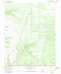 Red Horse Gulch 1966 topographic map thumbnail