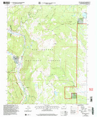 Red Mountain 2001 topographic map thumbnail