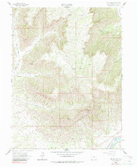 Red Pinnacle 1962 topographic map thumbnail
