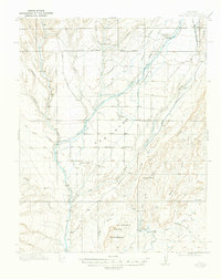Red Mesa 1913 topographic map thumbnail