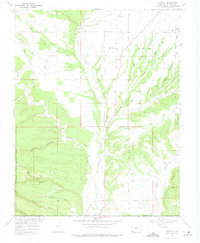 Redmesa 1968 topographic map thumbnail