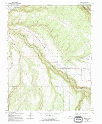 Redvale 1994 topographic map preview