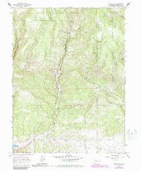 Rifle Falls 1966 topographic map thumbnail
