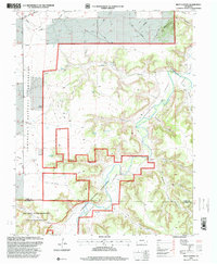 Riley Canyon 1996 topographic map thumbnail
