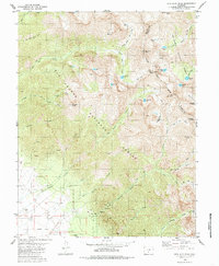 Rio Alto Peak 1980 topographic map thumbnail