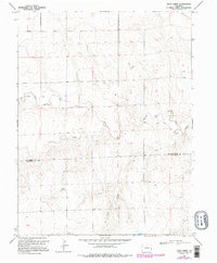 Rock Creek 1969 topographic map thumbnail