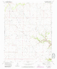 Rock Crossing 1972 topographic map thumbnail