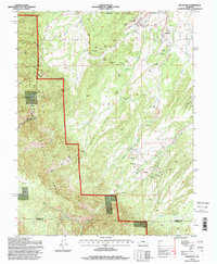 Rockvale 1994 topographic map thumbnail
