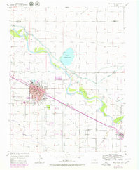 Rocky Ford 1955 topographic map thumbnail