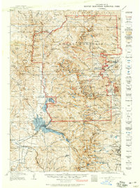 Rocky Mountain National Park 1915 topographic map thumbnail