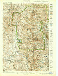 Rocky Mountain National Park 1919 topographic map thumbnail