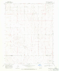 Rose Ranch 1968 topographic map thumbnail