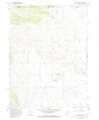 Round Butte 1967 topographic map thumbnail