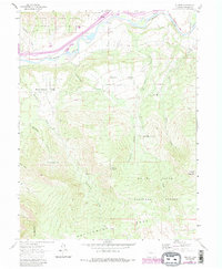 Rulison 1960 topographic map thumbnail
