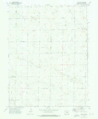 Rush NW 1973 topographic map preview