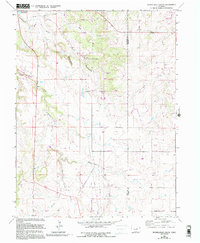 Russellville Gulch 1966 topographic map thumbnail