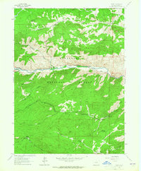 Rustic 1962 topographic map thumbnail