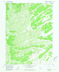 Sagebrush Hill 1964 topographic map thumbnail