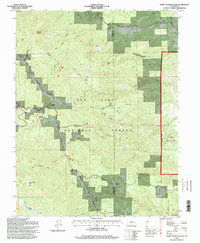 Saint Charles Peak 1994 topographic map thumbnail