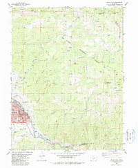 Salida East 1983 topographic map thumbnail